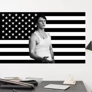 3x5ft Rafe Cameron Flag - Drew StarkeyMerch American Flag Black Tapestry Banner Funny Poster American Flag Black Tapestry Banner Funny Poster