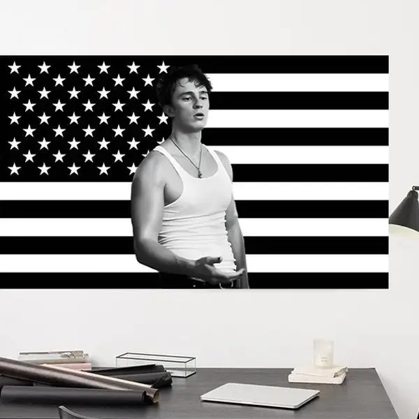 Rafe Cameron Flag - Drew StarkeyMerch American Flag Black Tapestry Banner Funny Poster American Flag Black Tapestry Banner Funny Poster