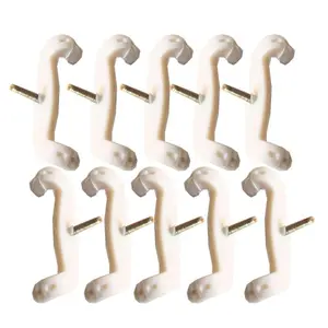 10 Pieces Violin Shoulder Rest Feet Fork for 4/4 Violin
