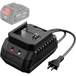 21V  Rapid Charger Base, Single Port  Charger Compatible with Makita 21V Lithium- , Charger Only  Not Included
