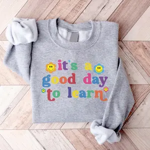 It's a Good Day to Learn Sweatshirt, Retro Teacher Shirt, Motivational Teacher T-Shirt, Elementary Teacher, Teacher Life