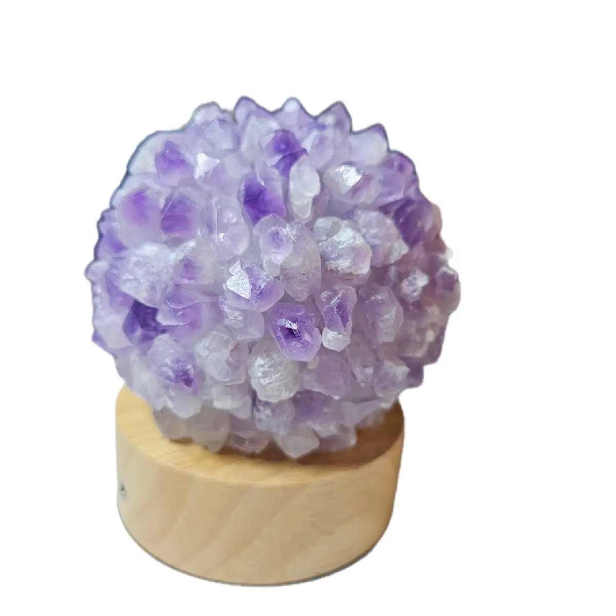 Amethyst Crystal Light