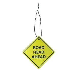 Road Head Ahead Car Air Freshener