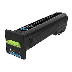 Lexmark LEX72K10C0 CS82 & CX8 Return Program Cartridge Toner, Cyan