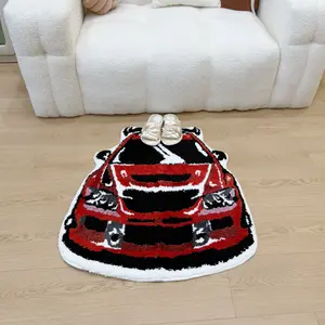 High-Density Tufted Carpet, Soft Elastic Skin-Friendly Easy Care, Anti-Slip Bottom Tpr, Living Room Entrance Bedroom Decor