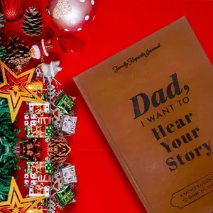 Dad, I Want to Hear Your Story (Heirloom Edition) The Gift Your Dad Will Love,guided journal, keepsake, prompts, special edition, memories, gift
