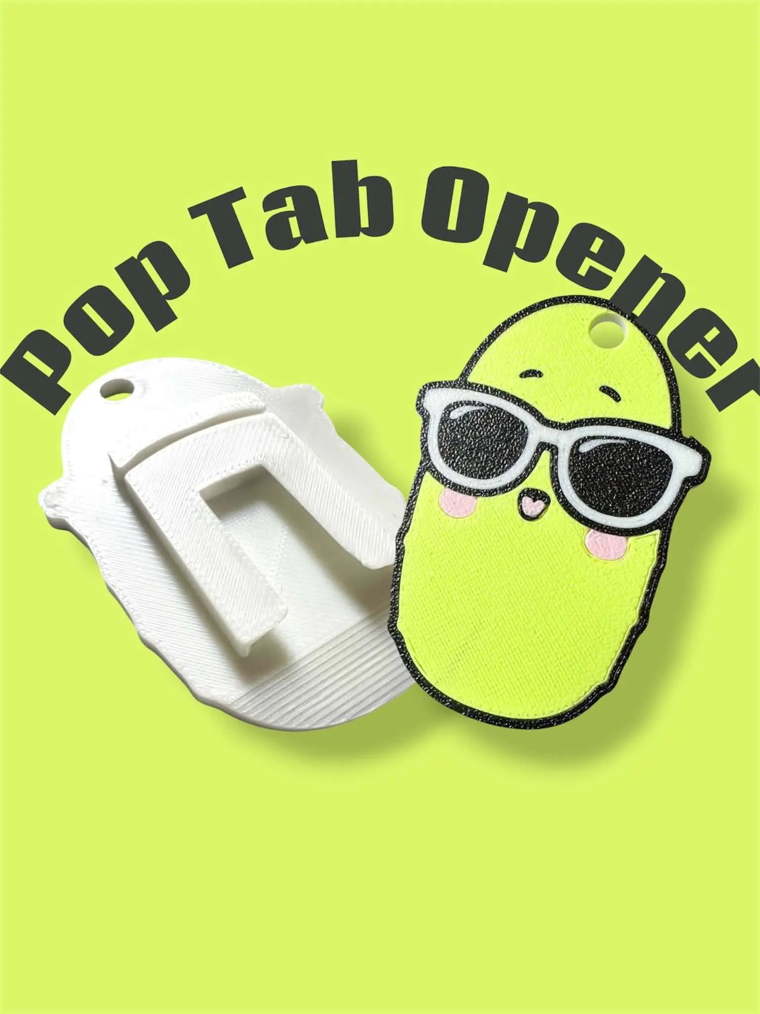 Pop Tab Can Opener for Pickle Jars, Kitchenware Manual Can Opener for Easy Lid Removal