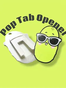 Pop Tab Can Opener for Pickle Jars, Kitchenware Manual Can Opener for Easy Lid Removal