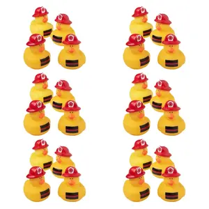 Bulk 120 Pc. Thin Red Line Rubber Ducks