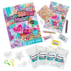 Lovely Slime Maker Plastic Backpack Clip Craft Kit
