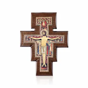 San Damiano Wooden Cross – 18 x 13.78 inches
