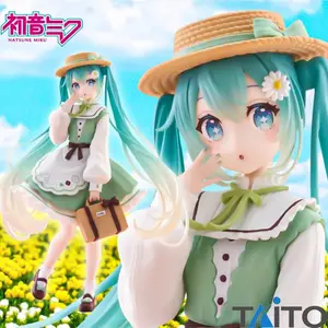 20CM Anime Hatsune Miku Fashion Country Figure Anime Peripheral Collectible Models Decorative Decorations Children Kawaii Gifts