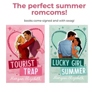 Summer Romcom Bundle, Tourist Trap and Lucky Girl Summer, Down the Shore Series, summer romance book - Summer romance novel