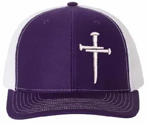 Jesus Christian Cross Cross Richardson Embroidered Adjustable Snapback Hat with Free Decal for Men & Women Comfortable Everyday Wear