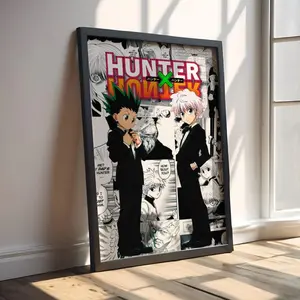 Hunter x Hunter Anime Poster Hxh Gon Killua Poster Hxh Poster Hxh Anime Poster Hunter x Hunter Wall Art Hxh Print Hisoka Leorio