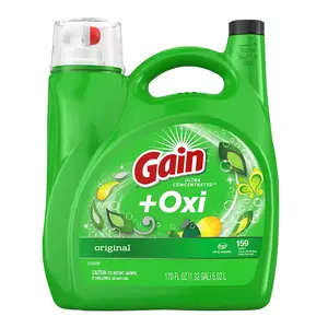 Gain + Oxi Liquid Laundry Detergent - Original Scent, 159 loads/170 oz.