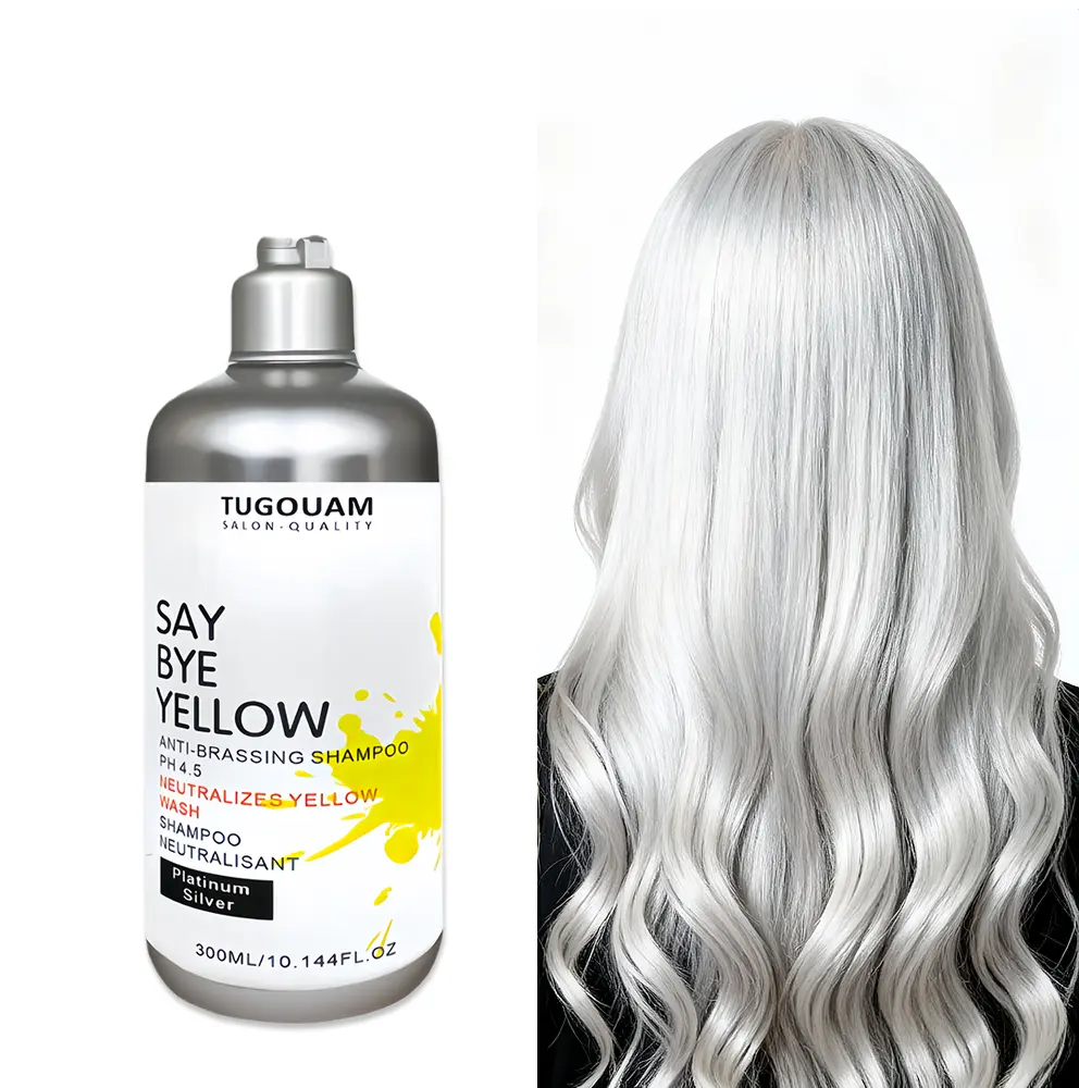 Anti-Yellowing Shampoo, Color-Lock Treatment, Designed Specifically for Blondes, Purple Shampoo, Yellow-Tone Removing Hair Cleanser (10.144 fl oz) – Semi-Permanent Hair Color Shampoo,Anti Brass Hair Toner Haircare
