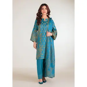 Teal-Jacquard-3 Piece (WP3PSBS26B1F31) J(149&148) y(142)