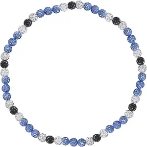 Baseball Beaded Necklace for Men Ice Collection Baseball Necklace Bling Rhinestone Beaded Necklace Discoball Baseball Dirp Accessories  Gifts for Women Baseball Team Lovers