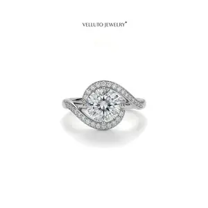 Platinum-Plated Moissanite Adjustable Ring, 2.0 Carat Total Weight – Square Cut, Rainbow Neon Effect, Valentine’s Day Top Choice