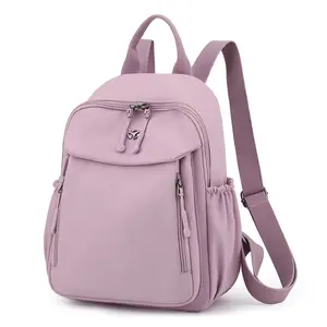 Fashionable bright color backpack for women shoulder bags for girls schoolbag for college students casual minimalist large capacity multiple compartments laptop bag lightweight waterproof commuter messenger bag for travel work school versatile
