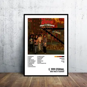 E. 1999 Eternal - Bone Thugs-n-Harmony Album Poster, Music Poster