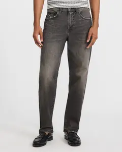 Express Loose Washed Black Stretch Jeans