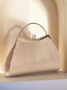 Spring New Elegant Rhinestone Envelope Clutch, Detachable Strap Shoulder Bag, Round Lock, Perfect for Weddings, Parties, Events, Elegant Purse, Evening Clutch