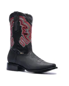 JP Western Boots - Black Creazy 250