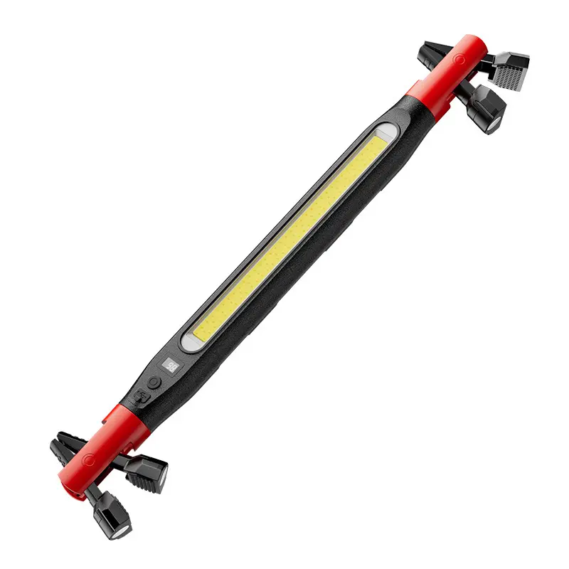 3000LM Work Light Flashlight, 5200mAh Rechargeable Underhood Lighting with Magnetic Base & Hanging Hooks, Handy Light for Car Repair/Garage/Job site/Emergency, Waterproof & Fireproof Ledlight, Boyfriend Hubby Father's Gift Super Bright