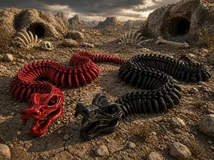 Skeleton Snake