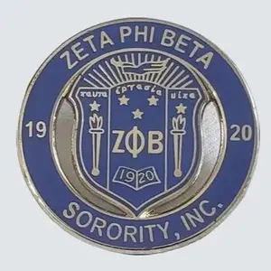Zeta Phi Beta Sorority Lapel Pin - Unique Design for Members