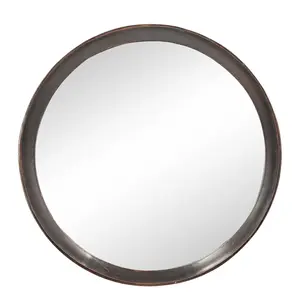 YYDS 20x1.5"Transitional Decor Style Mango Wood Wall Mirror Wall Decor with Frame of Solid Mango Wood for Bathroom,Entryway Console Lean Against Wall