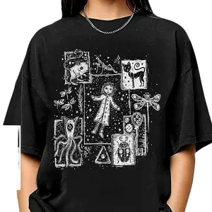 Coraline Jones Shirt, Streetwear Style For Him, For Her