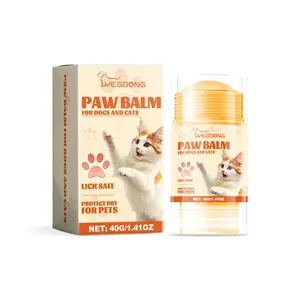 Roll-On Dog Paw Balm, Lick Safe & Easy Apply for Dry Cracked Paws and Nose, with Natural Avocado Oil, All Season Protection for Dogs & Cats