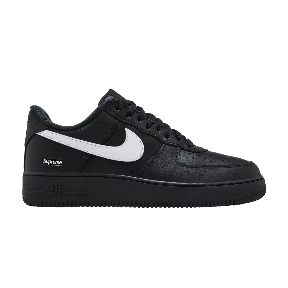 Supreme x Nike Air Force 1 Low 'Box Logo - Black White'
