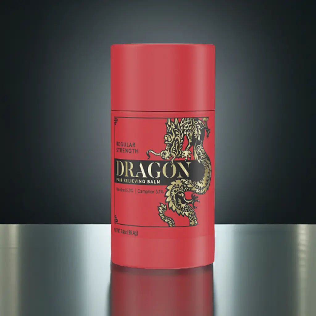 Dragon Balm Regular Strength Roll-Ups, Muscle & Joint Relief Balm for Workout Recovery & Daily Discomforts | Soothing Therapeutic Body Care Treatment Full or Travel Size Fitness Therapy Solution