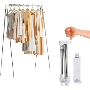 Travel Garment Rack,Portable and Foldable，Folding Clothes Rack for Dance,Travel,Camping, Drying,RV, Indoor,Outdoor. A Collapsible Mini Clothing Rack (General)