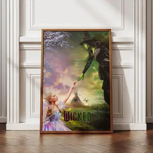 Wicked For Good 2025 Movie Poster, Wicked Changed for Good Print Decor Posters - Frame NOT Included