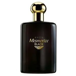 Avon Mesmerize Black Eau de Toilette Natural Spray For Him 100ml - 3.4oz Intense Perfume Long Lasting Fragrance Bergamot Vetiver Leather Citrus Woody Musk