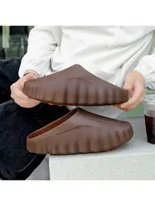 Water Wading Beach Shoes Outdoor Slippers, Couple's Half Bag, Breathable and Comfortable, Soft Sole, Massage Particles, Sports Sandals, Casual Men's and Women's