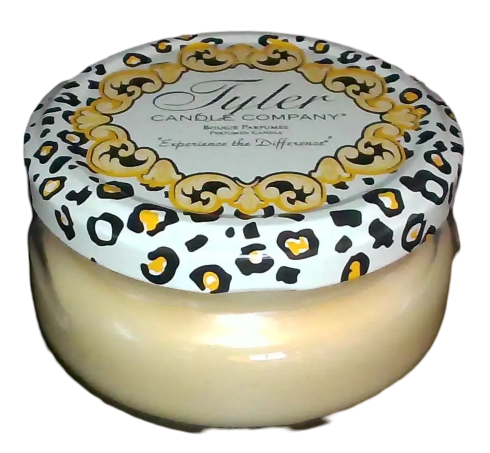 Tyler Candle Company 3.4oz 1-Wick Paraffin Wax Jar Candle - Orange Vanilla Fragrance, Even Burning (20-25 Hours), with Tyler Matches, Ideal Home Decor Gift for Home Supplies Use