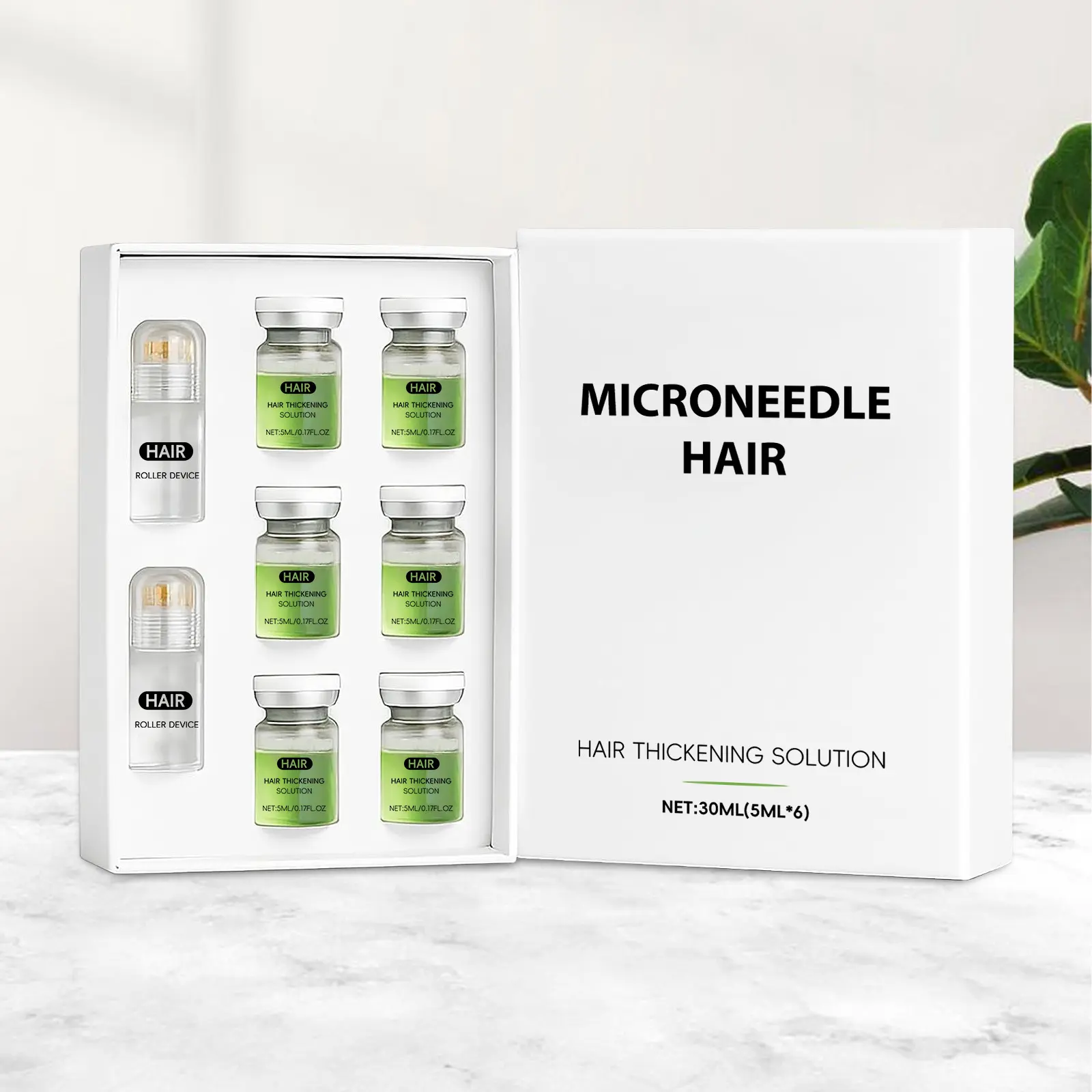 Micro-Needle Hair RegrowthSerum for Hair Loss Prevention and GrowthStimulation Root Enhancer with HaircareDaily liquid healthy Hair Growth Serum roll onhair treatment serum hair care shiny