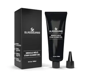 GLASSGUARD Miracle Mold Stain Remover Gel for Bathroom, Kitchen, Tiles, Grout and Silicone