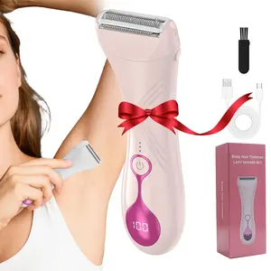 Professional Pain-Free Women's Electric Shaver USB Rechargeable Body Hair Trimmer, Smooth & Safe Facial Grooming Tool for Ladies Hair Removal Trimmer