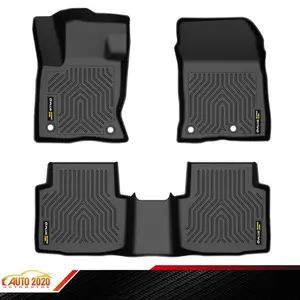 TPE Floor Mats Fit For 2020-2025 Ford Escape TPE Rubber Cargo Liners All Weather 3D Floor Mats