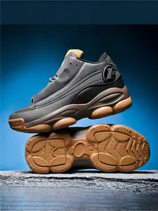 Men's Mid-High Top Basketball Shoes Running Sneakers, Comfortable Lightweight Sports Shoes, Durable Indoor Outdoor Basketball Trainers