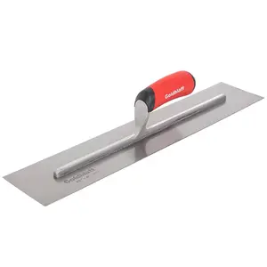 Goldblatt Tool  14 x 4 in. Finish Soft Grip Cement Trowel