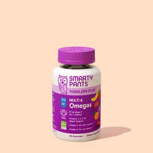 SmartyPants Toddler Plus Multi & Omegas Multivitamin for Growth & Development with 16 Daily Nutrients Including Omega-3 DHA & EPA SmartyPants Toddler Plus Multi & Omegas Multivitamin for Growth & Development with 16 Daily Nutrients Including Omega-3 DHA & EPA