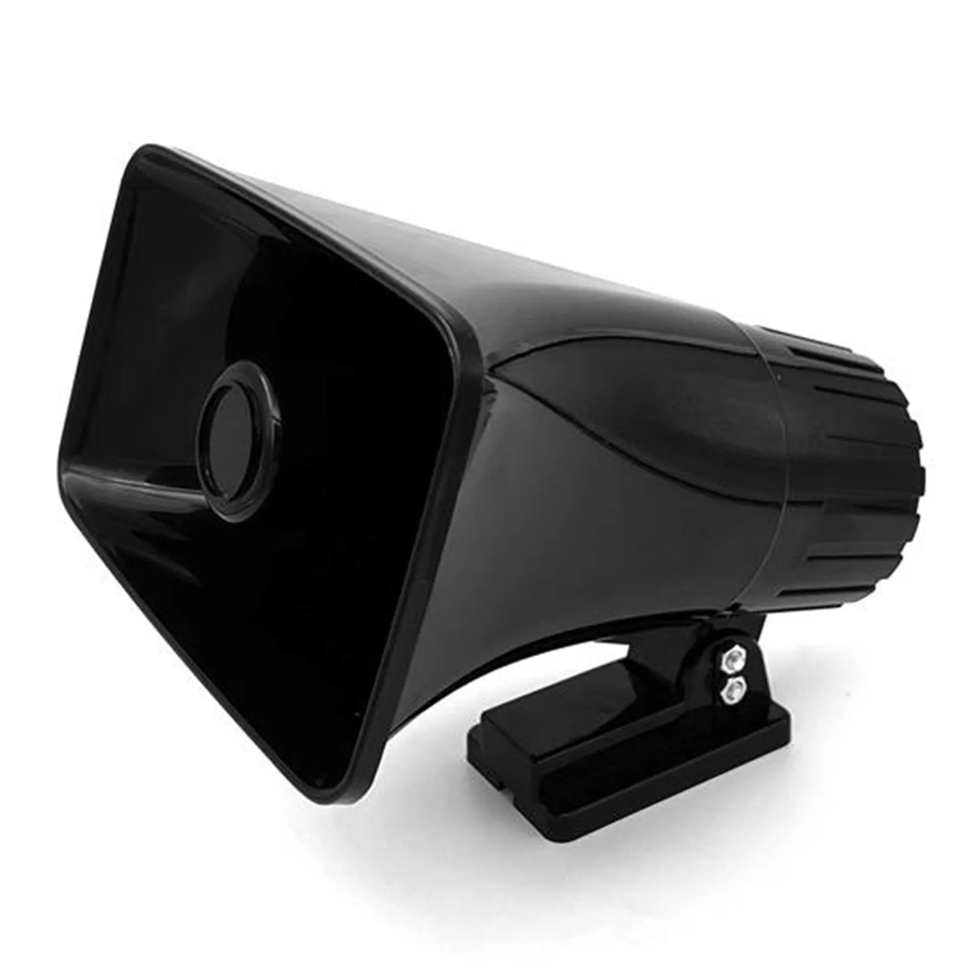 Pyle 8" Portable PA Horn Speaker for Indoor/Outdoor Use, 65W Peak Power, Black